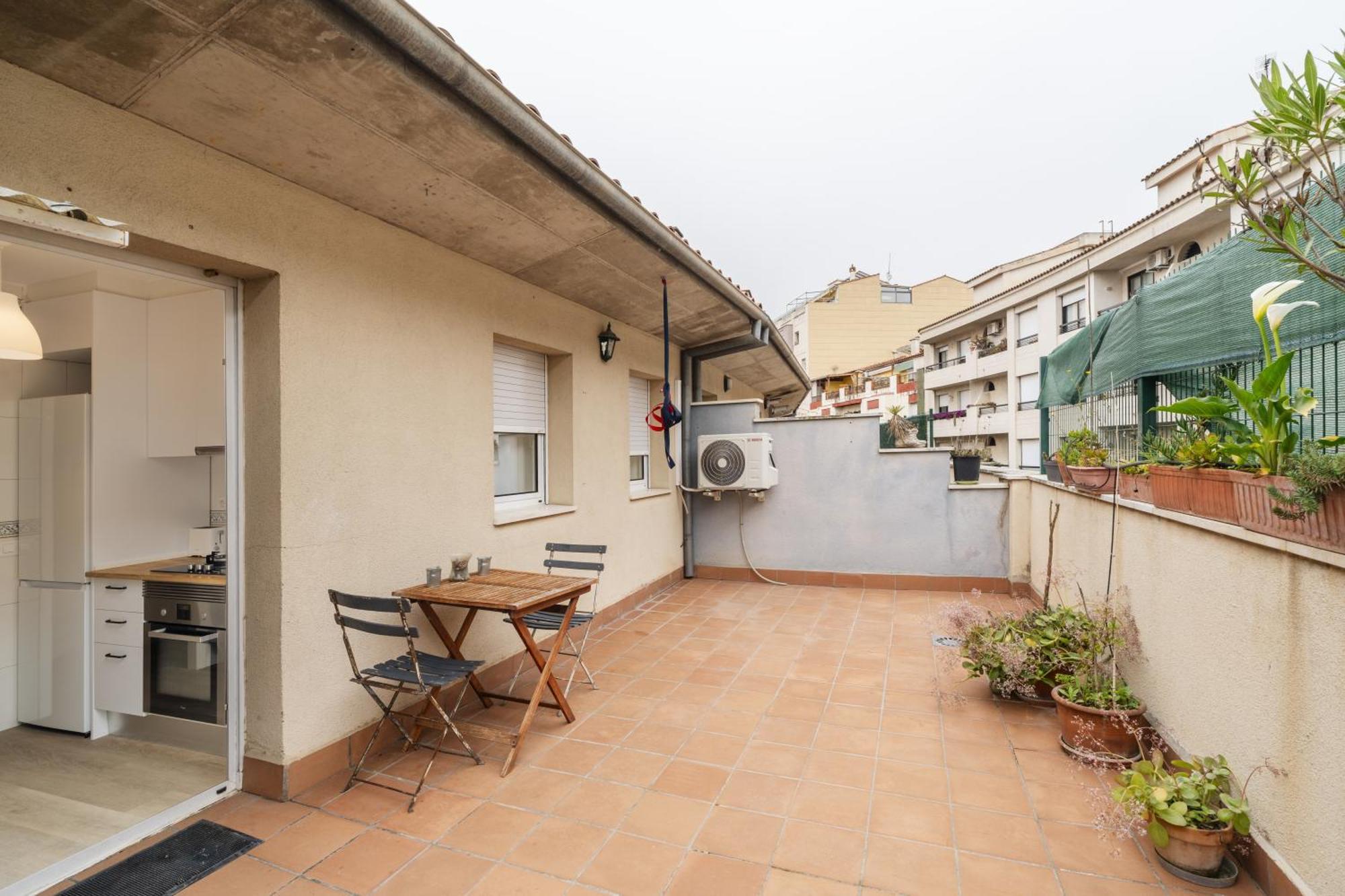 Apartamento Con Dos Grandes Terrazas En Girona Eksteriør bilde
